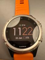 Garmin Fenix 5 Plus 47mm - Top smartwatch!, Gebruikt, Zwart, Ophalen of Verzenden, Waterdicht