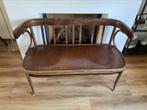 Vintage houten bankje, Thonet-stijl, Ophalen