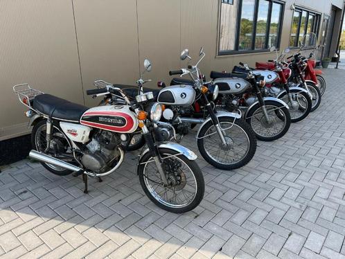 Klassieke Honda's, CL90, CB90, C77 Dream, CD200, SS125 uniek, Motoren, Motoren | Oldtimers, Toermotor, 11 kW of minder, 1 cilinder