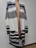 Mango one size midi  vest xl zwart wit grijs lang vest, Kleding | Dames, Maat 46/48 (XL) of groter, Ophalen of Verzenden, Zo goed als nieuw