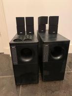 Bose Acoustimass 5 serie 2 dubbele boxen en 1 subwoofer, Ophalen, Gebruikt, Bose, 120 watt of meer