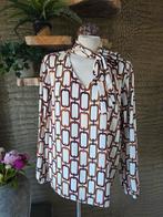 Tuniek van Het (Amsterdam) 40 print top met mooie print, Maat 38/40 (M), Wit, Ophalen of Verzenden, Zo goed als nieuw