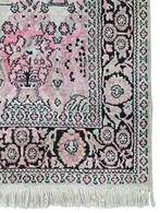 Handgeknoopt oosters Kashmir tapijt Mirab Cashmere 89x176cm, Crème, Gebruikt, Perzisch, HYPE POP-UP