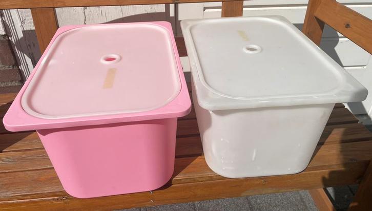 Ikea trofast opbergbak bakken met deksel, Doe-het-zelf en Verbouw, Kratten en Dozen, Ophalen of Verzenden