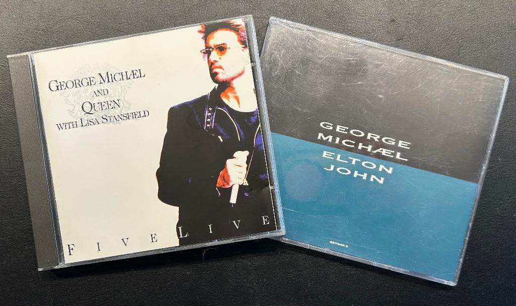 GEORGE MICHAEL - Five live & Don't let the sun go down (2CD), Cd's en Dvd's, Ophalen of Verzenden, Zo goed als nieuw