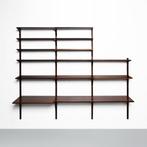 Vintage Poul Cadovius wandkast in palissanderhout, Huis en Inrichting, Ophalen, Met plank(en), Gebruikt, 200 cm of meer