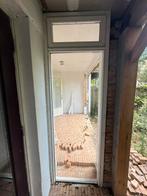 Kozijn met glas raam hardhout wit HR++ 250 x 82,5, Ophalen, Zo goed als nieuw, Gevelraam of Ruit