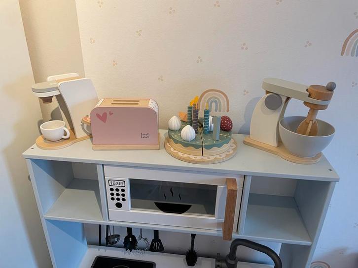 Ikea Duktig Speelkeuken met veel accessoires, Kinderen en Baby's, Speelgoed | Speelkeukens, Zo goed als nieuw, Speelkeuken, Hout