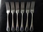 Parelrand WSMF  zilverkleurige vorken en lepels., Antiek en Kunst, Antiek | Bestek, Ophalen of Verzenden