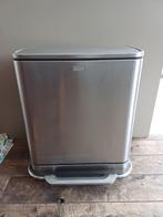 Prullenbak 2x24l met Pedal van Simplehuman, Ophalen, Zo goed als nieuw, Minder dan 50 cm