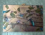 IJsvogel op aluminium, Huis en Inrichting, Ophalen, Gebruikt