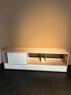 Arco - Dressoir Scene - Eiken whitewax/Lak RAL9010, Ophalen, Met deur(en), 150 tot 200 cm, Zo goed als nieuw