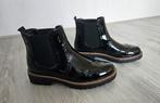 Graceland Zwarte Lak Chelsea Boots - Maat 36, Zwart, Lage of Enkellaarzen, Ophalen of Verzenden, Zo goed als nieuw