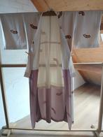 Traditionele Japanse Kimono white ougi, Antiek en Kunst, Ophalen of Verzenden