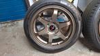 Te koop nieuwe jr velgen met nieuwe banden zie foto's, Ophalen, Nieuw, Zomerbanden, Band(en)
