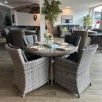 Diverse ronde Tuinsets – Wicker  – Incl. bezorging, Verzenden, ., Zo goed als nieuw, .