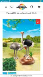 Playmobil 6646 Struisvogels met Nest - Compleet, Kinderen en Baby's, Speelgoed | Playmobil, Ophalen of Verzenden, Zo goed als nieuw