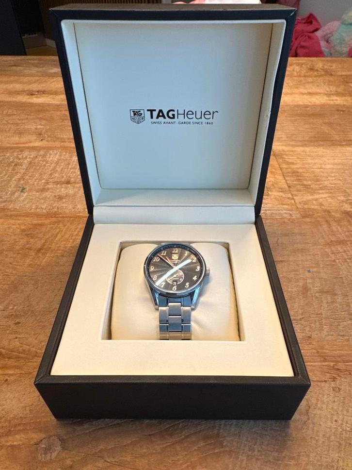 TAG Heuer Carrera Calibre 6 - Zo goed als nieuw!, Sieraden, Tassen en Uiterlijk, Horloges | Heren, Zo goed als nieuw, Polshorloge