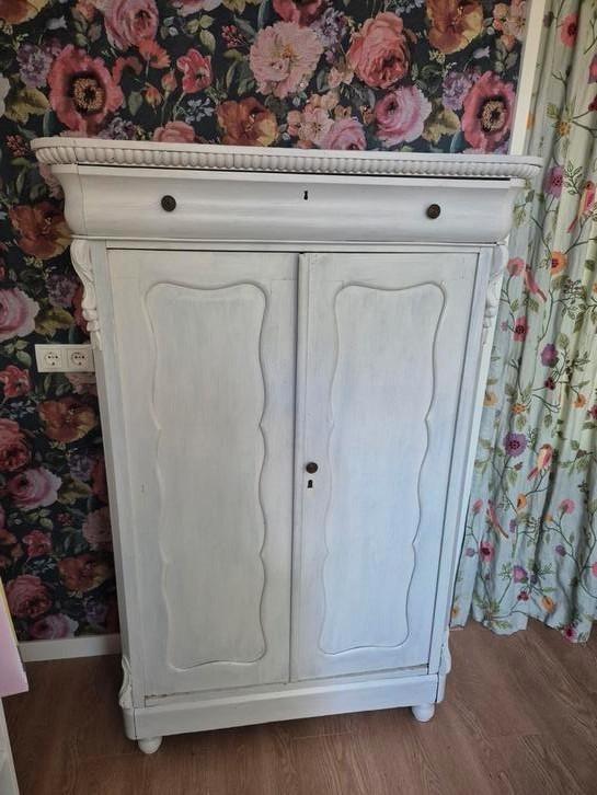 Biedermeier antiek brocante meidenkast, Huis en Inrichting, Kasten | Overige, Gebruikt, Ophalen