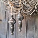 1x Landelijke houten pegel pinakel aan touw 19cm *Etage3*, ., Ophalen of Verzenden, Zo goed als nieuw, .