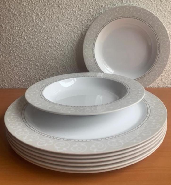 Mepal Rosti Damast: diverse borden, Caravans en Kamperen, Kampeeraccessoires, Zo goed als nieuw, Ophalen of Verzenden
