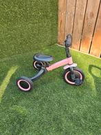 Topmark 4in1 driewieler en loopfiets - Roze, Kinderen en Baby's, Speelgoed | Buiten | Skelters, Ophalen of Verzenden, Zo goed als nieuw