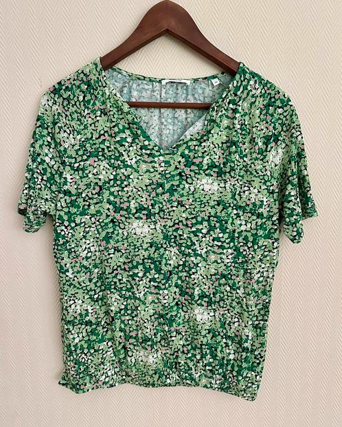 Opus shirt stiek maat 36 Simani, Kleding | Dames, Tops, Zo goed als nieuw, Maat 36 (S), Groen, Korte mouw, Ophalen of Verzenden
