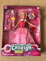 NIEUW! Barbie pop met accessoires (merk Calleigh beauty), Ophalen of Verzenden, Nieuw, Pop