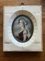 miniatuur portret, Ophalen of Verzenden