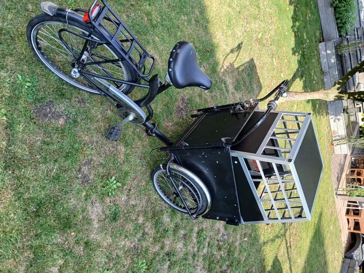 Bakfiets voor hond, Fietsen en Brommers, Fietsen | Bakfietsen, Zo goed als nieuw, Overige merken, 1 kind, Opvouwbaar, Ophalen