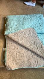 Pip sprei licht blauw 250x260, Ophalen of Verzenden, Gebruikt, Tweepersoons, Blauw