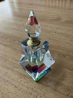 Kristallen parfumflesje, Antiek en Kunst, Antiek | Glas en Kristal, Ophalen of Verzenden