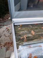 Crème screen, 211x218,5 cm, handbediend. In goede staat, Doe-het-zelf en Verbouw, Gebruikt, 215 cm of meer, Overige typen, Ophalen of Verzenden