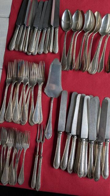 Verzilverd bestek VSF 90   57 delen beschikbaar voor biedingen