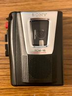 SONY TCM-16 Cassette corder, Audio, Tv en Foto, Walkmans, Discmans en Minidiscspelers, Ophalen of Verzenden, Walkman