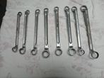 Ringsleutels 8stuks maten staan erop, Ophalen of Verzenden, Zo goed als nieuw