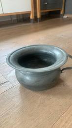 Tinnen pot / nachtspiegel, Antiek en Kunst, Ophalen of Verzenden