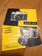 Exa IIb & Exakta Handleiding (Duits), Ophalen of Verzenden
