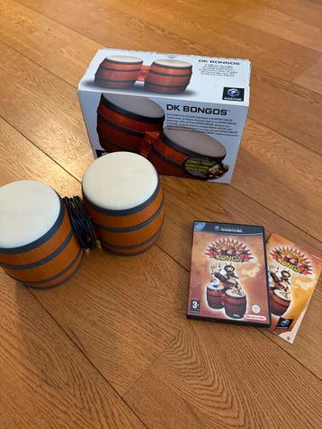 Nintendo Gamecube DK Bongos + spel beschikbaar voor biedingen