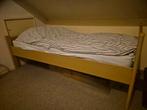 Eenpersoons Houten Bed 90x200, Ophalen, Gebruikt, 90 cm, Eenpersoons