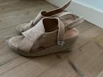 ZGAN beige sleehak 39, Kleding | Dames, Schoenen, Verzenden, Beige, Sandalen of Muiltjes, Zo goed als nieuw