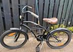 Stoere zwarte cruiser fiets te koop, Ophalen, Zo goed als nieuw, Staal, Cruiser