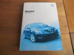 Instructieboek Mazda 3 2007, zeer mooi!, Ophalen of Verzenden
