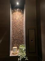 Nieuw! Sicis mozaiek wandtegels goud brons zwart 2m, Zo goed als nieuw, Minder dan 5 m², Wandtegels, Keramiek