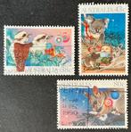 Australië 1990 kerstzegels sg1272/1274 -13, Postzegels en Munten, Postzegels | Oceanië, Ophalen of Verzenden, Gestempeld