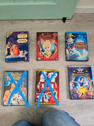 Disney dvd  beschikbaar voor biedingen