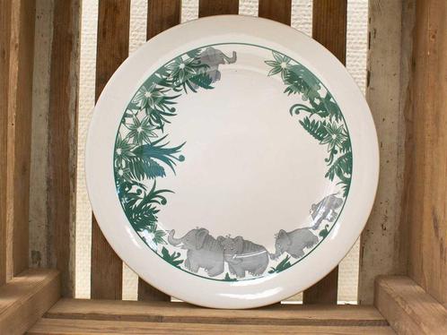 Staffordshire porseleinen bord 35506, Huis en Inrichting, Keuken | Servies, Gebruikt, Bord(en), Overige stijlen, Porselein, Ophalen of Verzenden