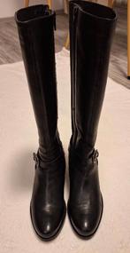Laarzen Kickers maat 37, echte leer, gratis verzending, Kleding | Dames, Schoenen, Hoge laarzen, Zwart, Ophalen of Verzenden, Zo goed als nieuw