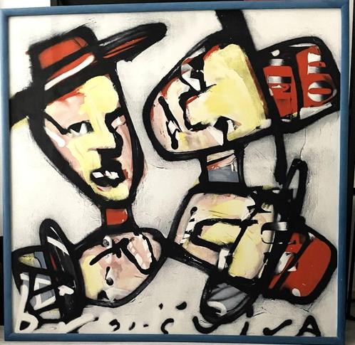 Herman Brood - Shawl Viva, Antiek en Kunst, Kunst | Litho's en Zeefdrukken, Ophalen