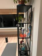 Vitrine kast (vittsjo ikea), Huis en Inrichting, Kasten | Vitrinekasten, Gebruikt, Metaal, 150 tot 200 cm, 25 tot 50 cm